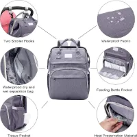 Babycommode Rugzak Luiertas Rugzak - diaper bag backpack, large capacity diaper bag