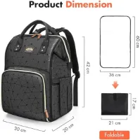 Babycommode Rugzak Luiertas Rugzak - diaper bag backpack, large capacity diaper bag
