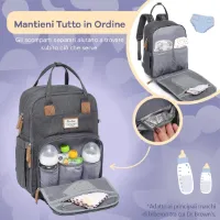 Babycommode Rugzak Luiertas Rugzak - diaper bag backpack, large capacity diaper bag