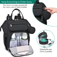 Babycommode Rugzak Luiertas Rugzak - diaper bag backpack, large capacity diaper bag