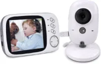 Babyfoon - Babyfoon Met Camera - LCD Kleurenscherm - Nachtzicht - Temperatuurweergave - Terugspreekfunctie