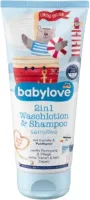 Babylove Babyshampoo douche- en waslotion 2in1, 200 ml