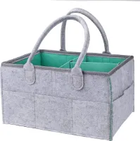 Babyluier-organizer, draagbare babyopbergmand, opvouwbare - Diaper bag/baby changing bag,