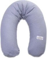 Babymatex Voedingskussen Relax Waffle Dark Grey