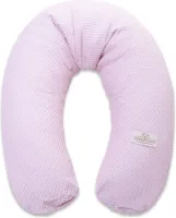 Babymatex Voedingskussen Relax Waffle Light Pink