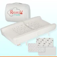 Babymatras voor commodes met extra bescherming - zacht en waterdicht aankleedkussen 80 x 42 cm