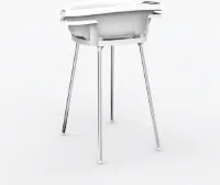 Babypatent Aquascale Combi babybadje + bad standaard - Babybad met standaard - 3 in 1 baby badje + babyweegschaal + bad thermometer - Babybad