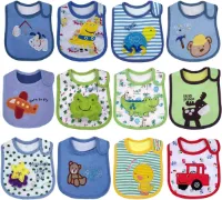 Babyslabbetjes, waterdicht, zacht, 10 stuks, van katoen, halsdoeken, spuugdoeken, baby voor baby