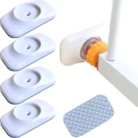 Babywandbescherming voor kinderen - wandbescherming - 4 stuks - veilig en eenvoudig - wit - stof