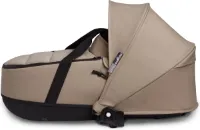 Babyzen YOYO Reiswieg, Taupe - De reiswieg bevat een dikke dubbel matras, ventilerend kuipje & zonnekap - Vereist een YOYO2 frame (apart verkrijgbaar)