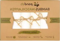 Zachte Bamboe Babydoeken - Hypoallergeen, Kleurstofvrij, Anti-Microbieel - 25x25cm - 6 Stuks