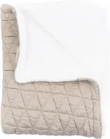 Bamboom Wrinkled Ledikantdeken - Grijs