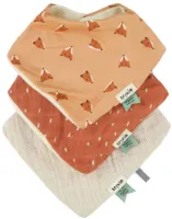 Trixie Bandana slab 3-pack mix - Fierce Fox.