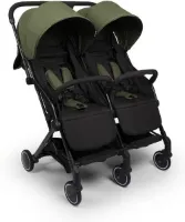 Duo buggy Baninni Adige Moss - Luxe tweeling wandelwagen - Twinbuggy - tweeling buggy