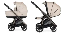 Bebecar Kinderwagen Flowy Beige compleet