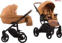 Bebetto Luca 2 in 1 kinderwagen met Eco leer Pro 13