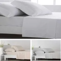 Beddengoedset van Egyptisch katoen - luxe kwaliteit - set van 3 - 400 draaddichtheid