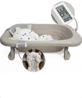 Bellettini® Opvouwbare Baby Bad inclusief kussen - Peuterbad - Beige