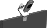 Bevestigingsbeugel adapter Alecto DVM-71 - Ikea MYLLRA