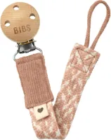 BiBS - Fopspeenkoord - Blush / Ivory - 0+ maanden
