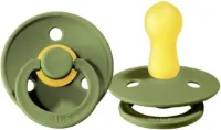 Bibs Fopspeen Round 0-6mnd Olive
