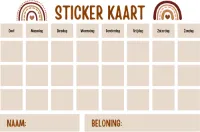 Blyx® - Stickerkaart - Beloningssysteem - Zindelijkheidstraining kind - Plasdiploma - Beloning