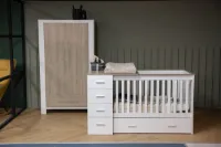 Cabino Babykamer Memphis Wit Eiken