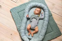 Boxkleed voor Kinderen - Speelkleed - 1 stuk - Groen - Gebreid - 80x100 cm