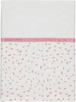 Briljant Minimal Dots Pink 100 x 150 cm Ledikantlaken 37R