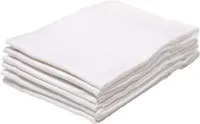 Briljant Baby Hydrofiel luier - wit - 70 x 70 cm - 6 stuks