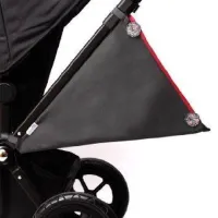 Buggytas - Strollerbag zwart Rock star black