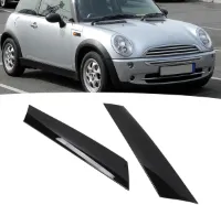 Buitenruit Voorruit Compatibel met Mini R50 R53 - 1 Paar A-stijl 2001-2006 - Cabriolet R52 2004-2007 - Vervanging van Bekleding Pilaarstijlen 51137128157 51137128158 .
