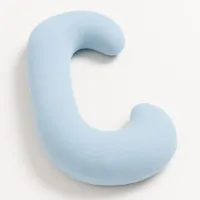 C-vormig Zwangerschapskussen - Licht blauw