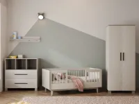 Cabino Peuterkamer Timo Clay 3 Delig met Commode Geneve en Kledingkast Geneve