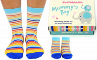 Cadeaudoosje met moeder en zoon sokken - Mummy