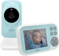 Chicco video start babyfoon turquoise infrarood nachtzicht