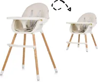 Chipolino Rio 2-in-1 Kinderstoel Met Eetblad & Zitkussen Glacier