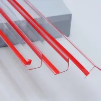 Clear L Molding Hoekbeschermers 90° hoek muur deur frame cast plint decoratie (3 stuks)
