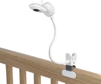 Cliphouder voor LCD-scherm - Flexibele Arm - Handsfree Bevestiging - Verstelbare Kijkhoek - Universele Compatibiliteit - Wit
