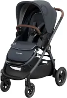 Comfortabele Inklapbare Combi-Kinderwagen met Boodschappenmand en Meerdere Zitposities voor Kinderen van 0 tot 4 Jaar