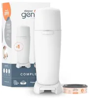 Complete Luieremmer met Geurvergrendelingstechnologie en Navulling - Wit