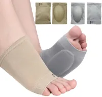 Compressieboogondersteuning Mouwen - Effectieve verlichting bij platvoeten en boogpijn - Set van 2 - Plantaire fasciitis en hielspoor verlichting - Unisex