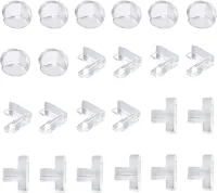Corner protectors baby - safety baby accessories - corner protectors Table - baby table corner protectors_24 Pieces