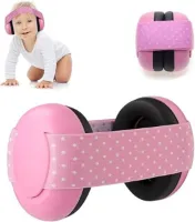 DD® Gehoorbescherming Baby - Koptelefoon Baby - Oorbeschermers Baby - Ruisonderdrukking - 9x4x4cm - Roze