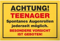 DEKO DEURSCHILD - Wanddecoratie voor tienerkamer - 1 stuk