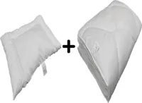 Decoware® Enkel dekbed peuter 120x150 cm + Decoware® Baby & peuter kussen 40x60 cm