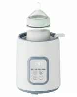 Deluxe 8 in 1 Flessenwarmer - Zeer snel warm - Flessenverwarmer - Verwarming van vloeistoffen en eten - Temperatuurinstelling - Snel opwarmen - Opwarmen, warmhouden, ontdooien en steriliseren - BPA vr