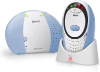 Digitale babyfoon Eco DECT - 100% storingsvrij - Groot bereik tot 300 meter - Terugspreekfunctie - LED nachtlampje - Blauw