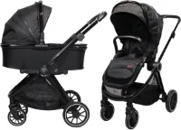 Ding Fenix Kinderwagen Zwart