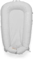 DockAtot Deluxe+ Dock babynestje - ademend materiaal - 0 tot 8 maanden - Cloud Grey Grijs